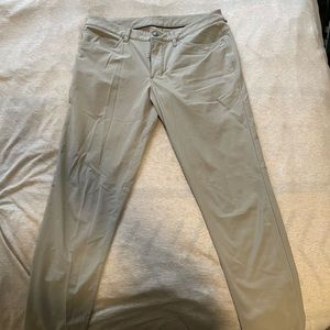 Lululemon ABC Slim Pants Light Tan Size 33